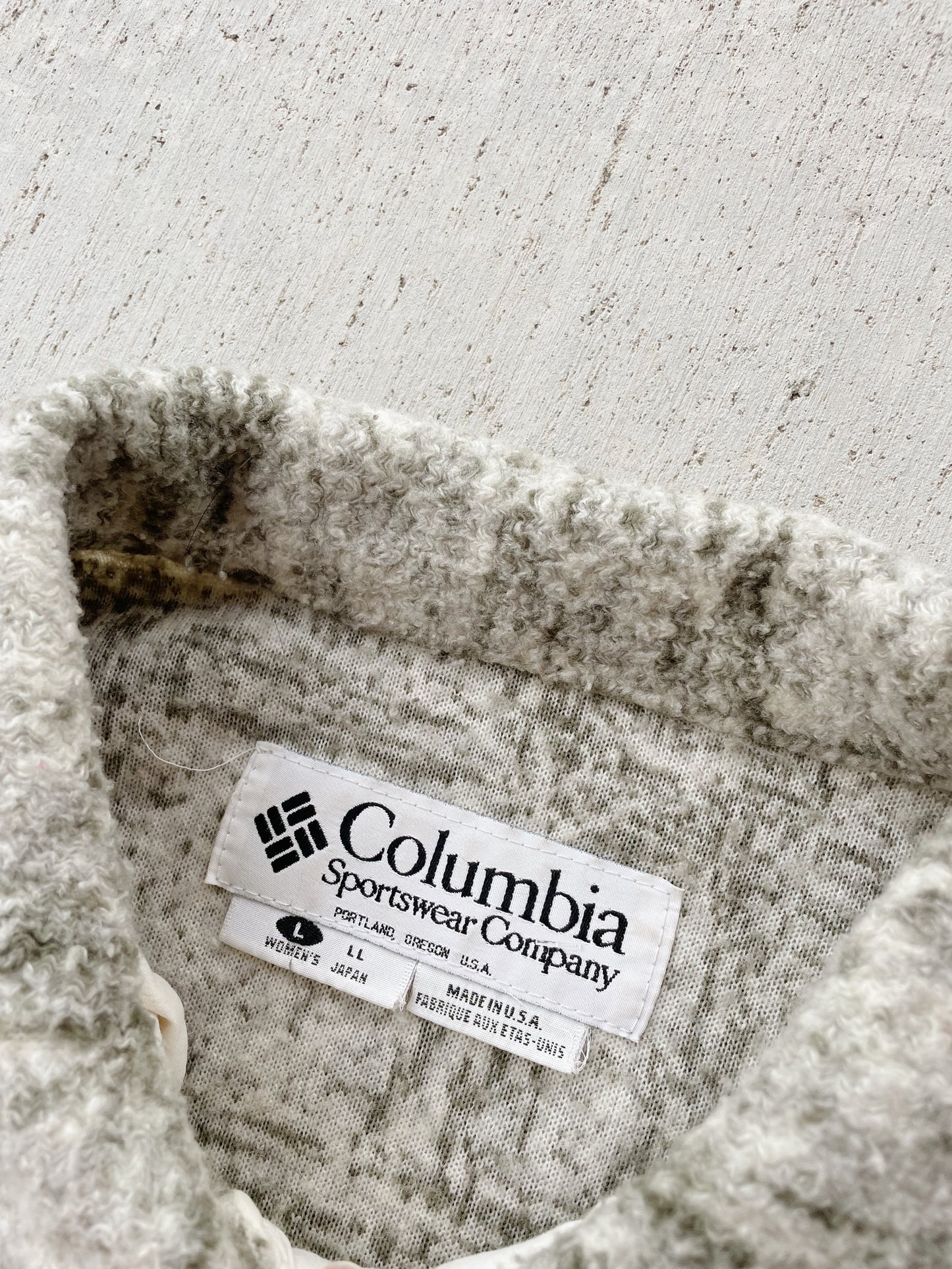 Vintage Columbia Fleece Shacket (Women's L)