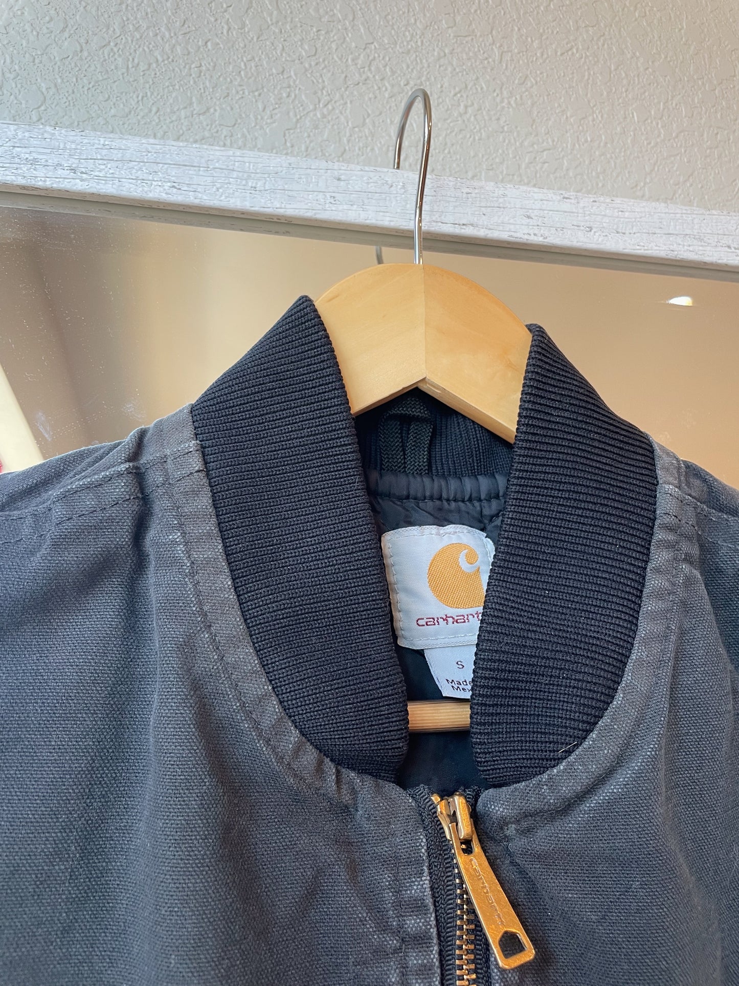 Carhartt Black Canvas Vest (Women's S)