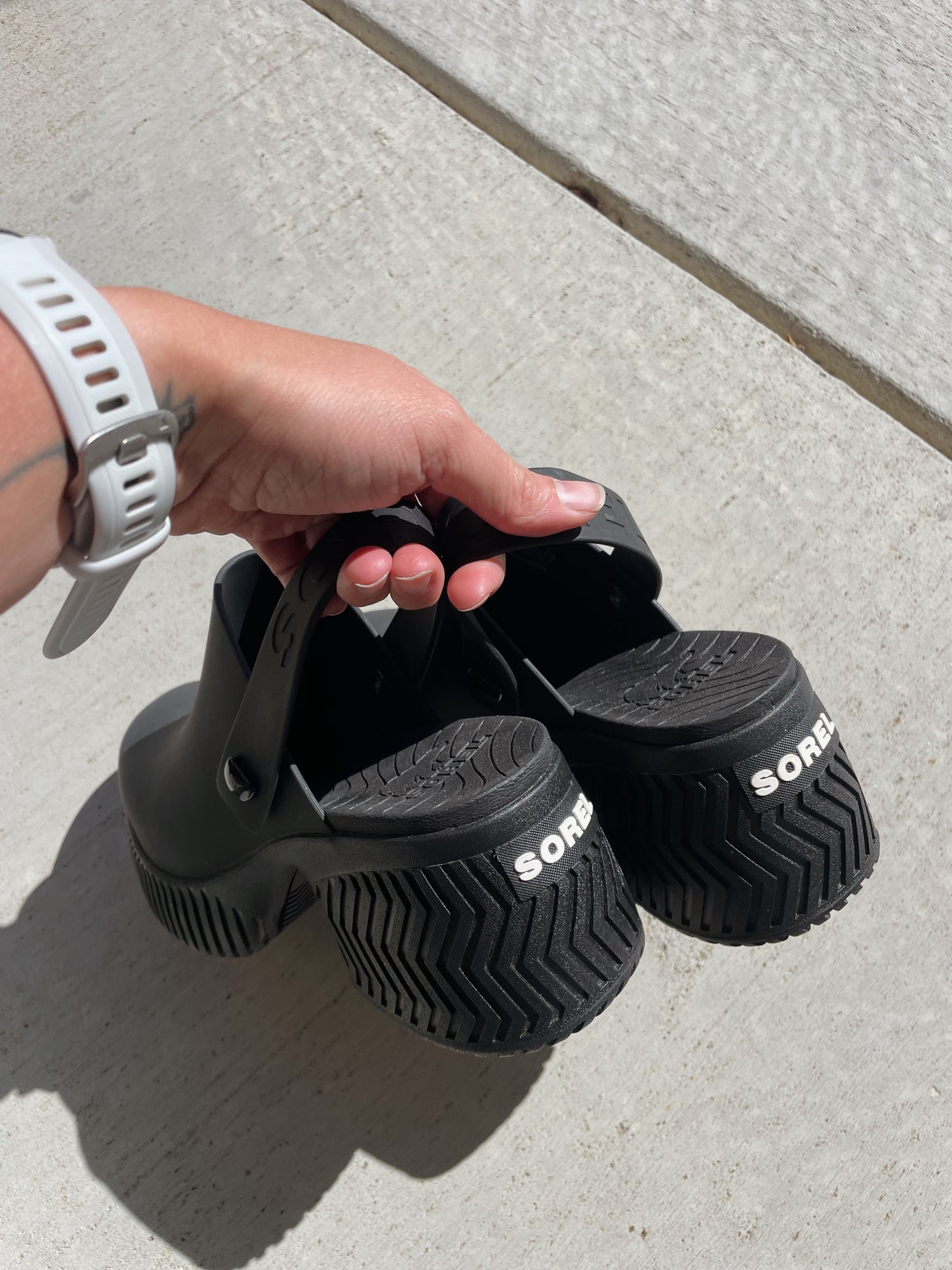 SOREL Ona Rubber Heeled Clogs (Women's 8)