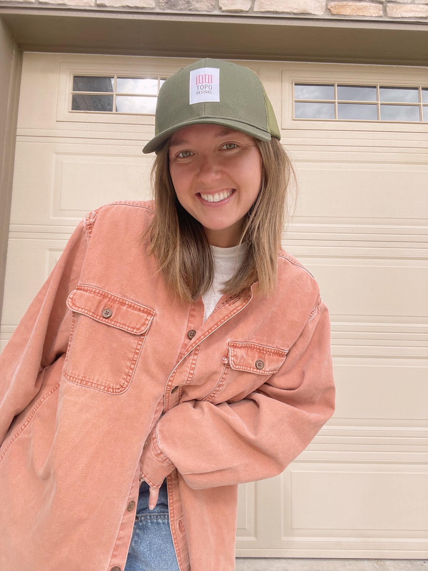 Topo Designs Green Trucker Hat - NEW