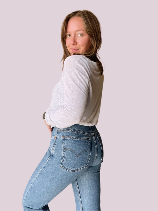 Vintage 1999 Levi's 512 Denim Jeans (26)