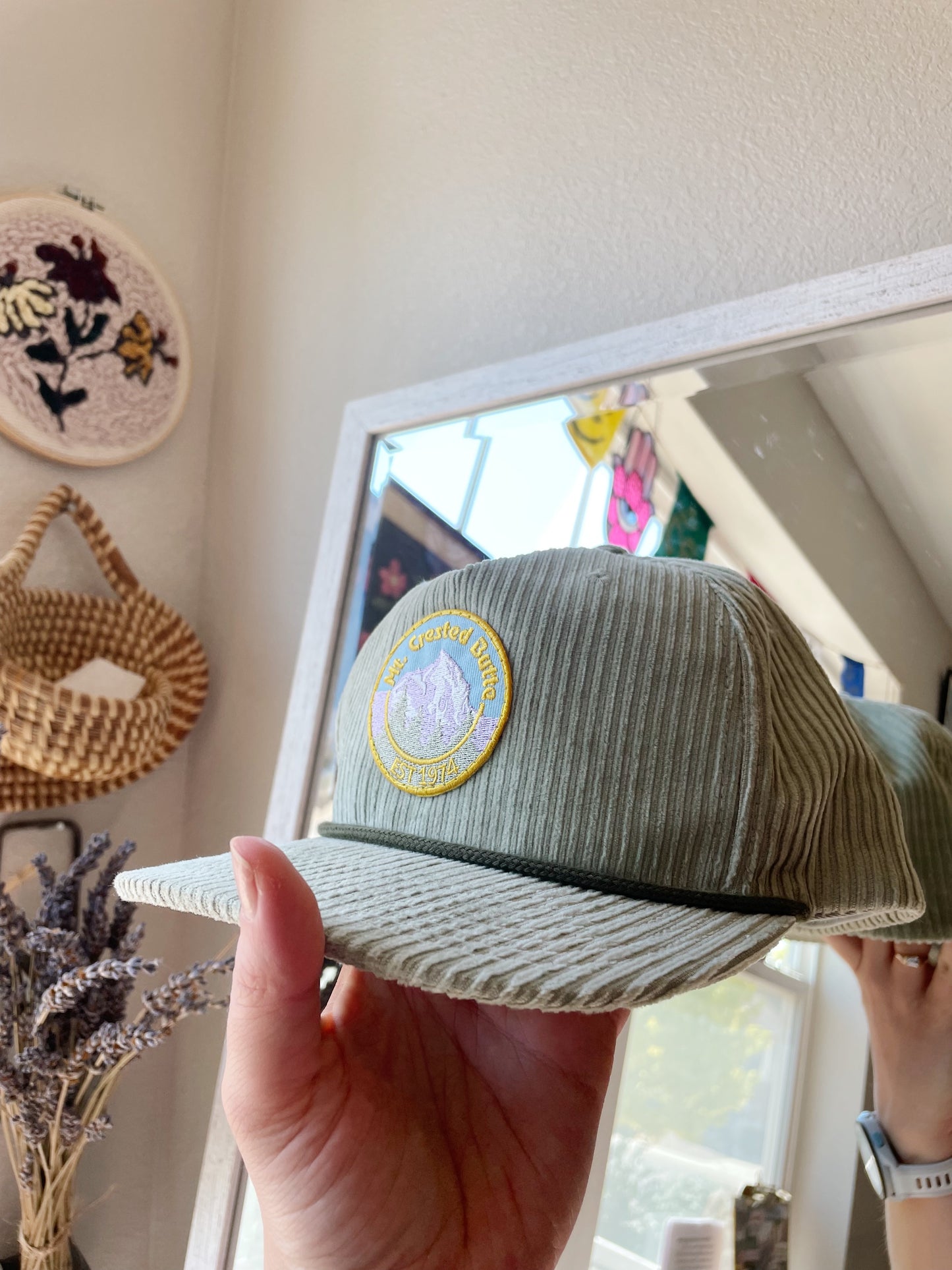 Crested Butte CO Corduroy Hat