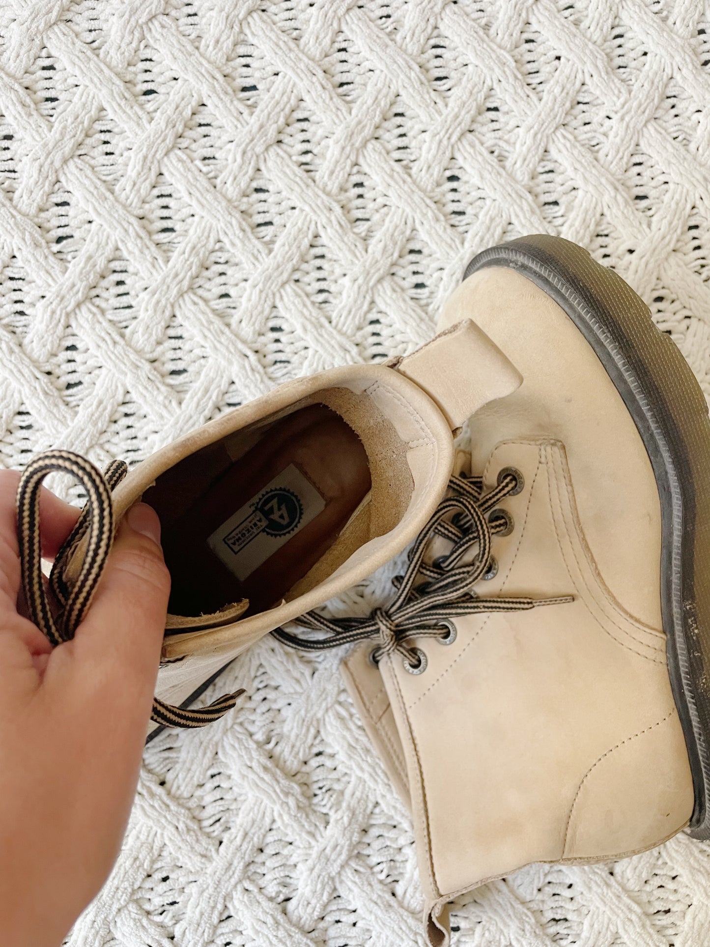 Vintage Arizona Leather Boots (Women's 7)