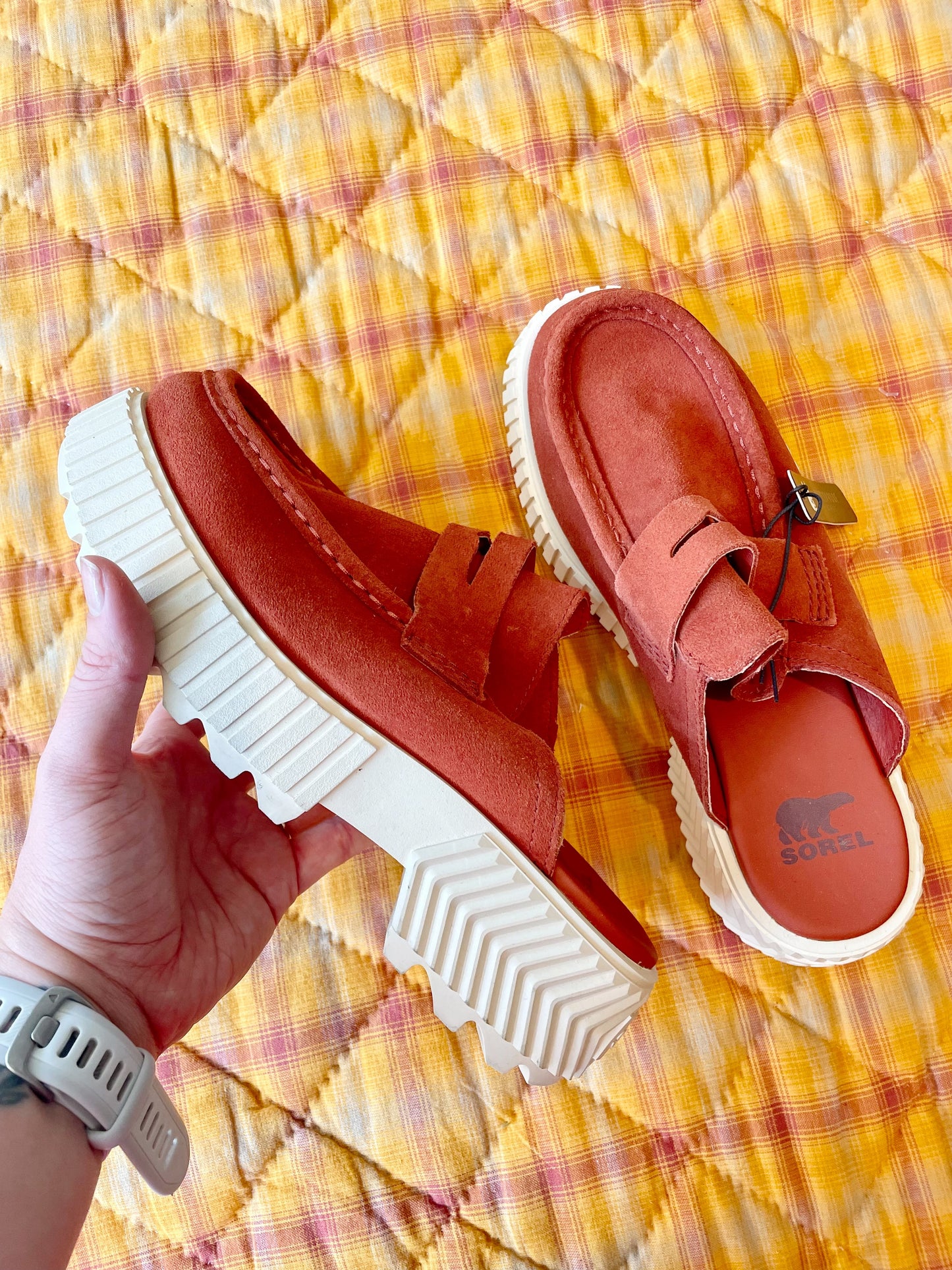 SOREL Ona Ave Loafer Burnt Orange - NEW (Women's 7)