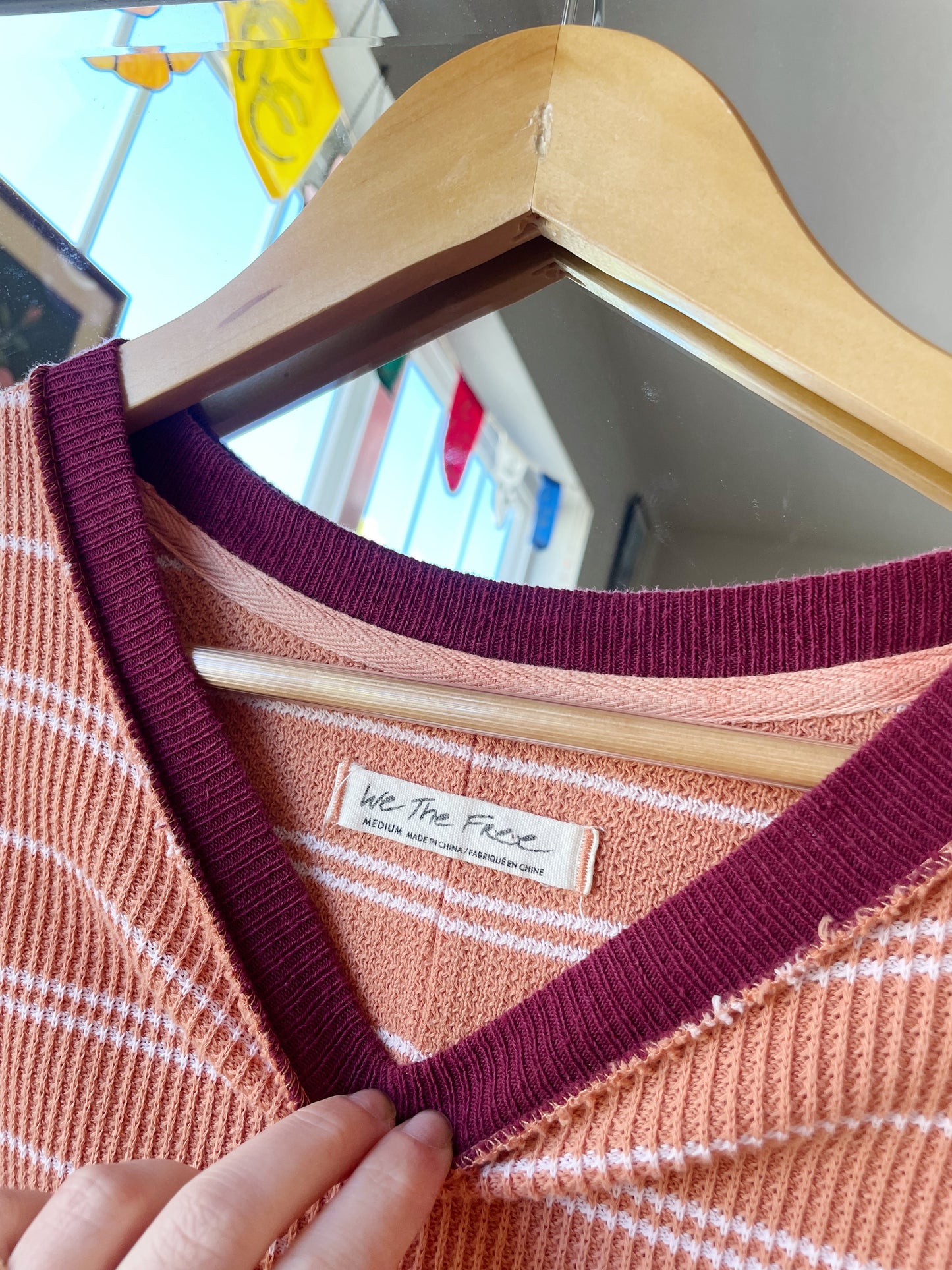 Free People Striped Shirt (M)