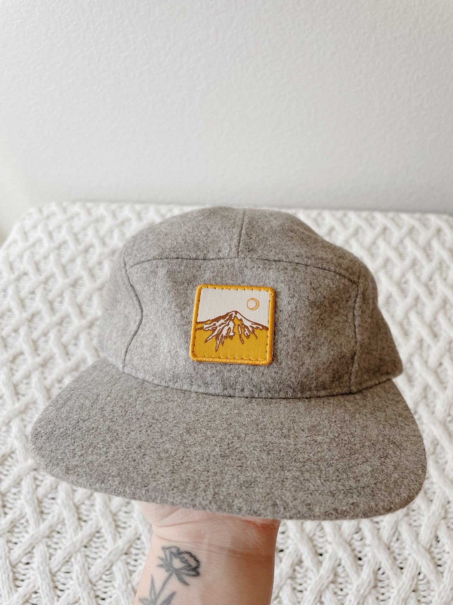 Wool 5-Panel Hat