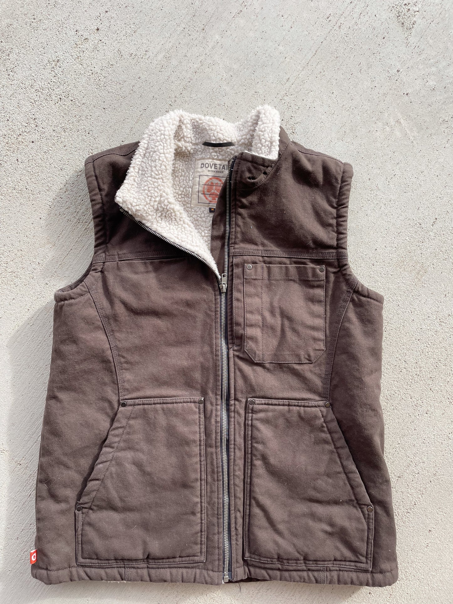 Dovetail Fleece Lined Vest (M)