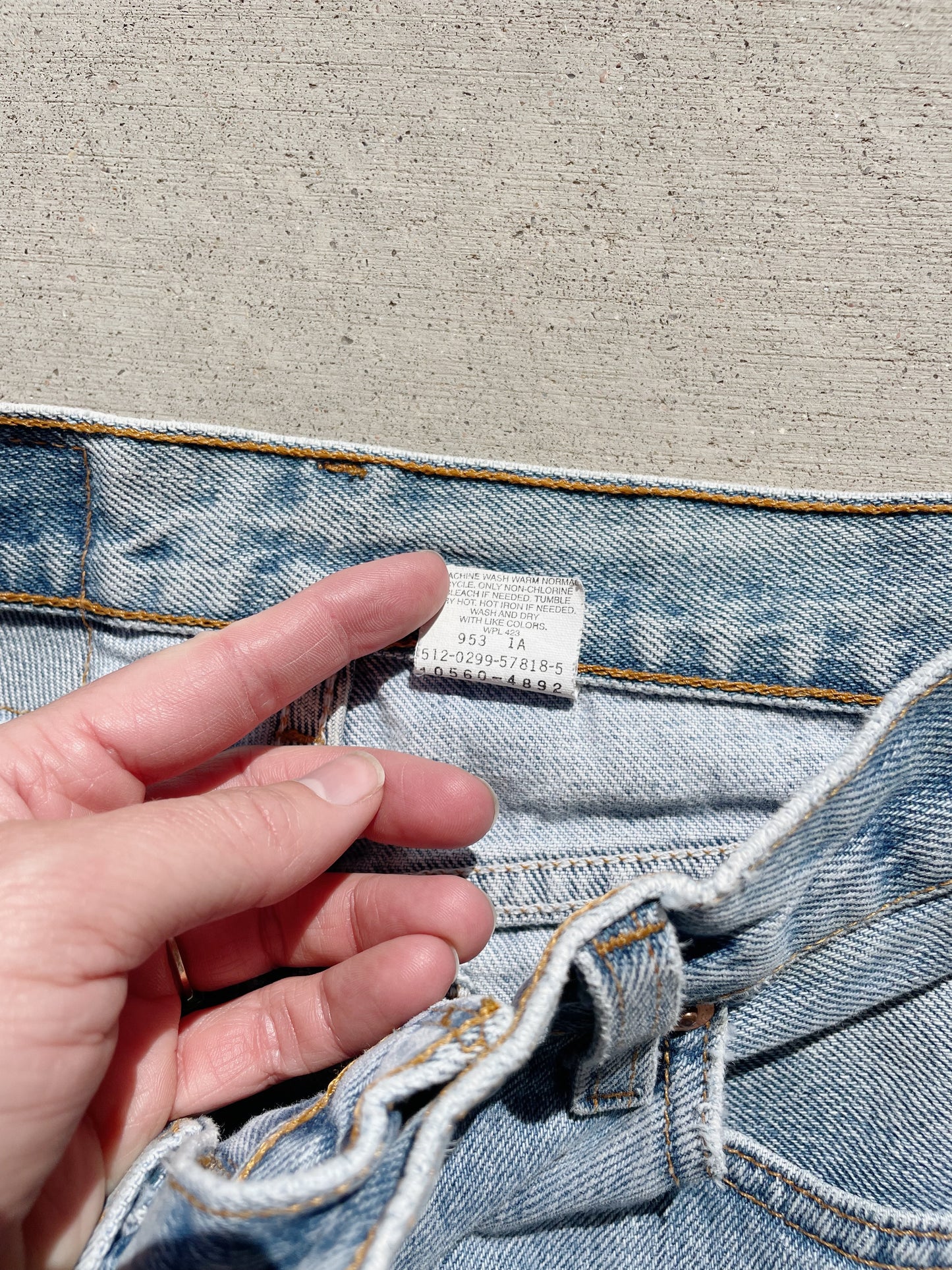 Vintage 1999 Levi's 560 Denim Jeans (26)