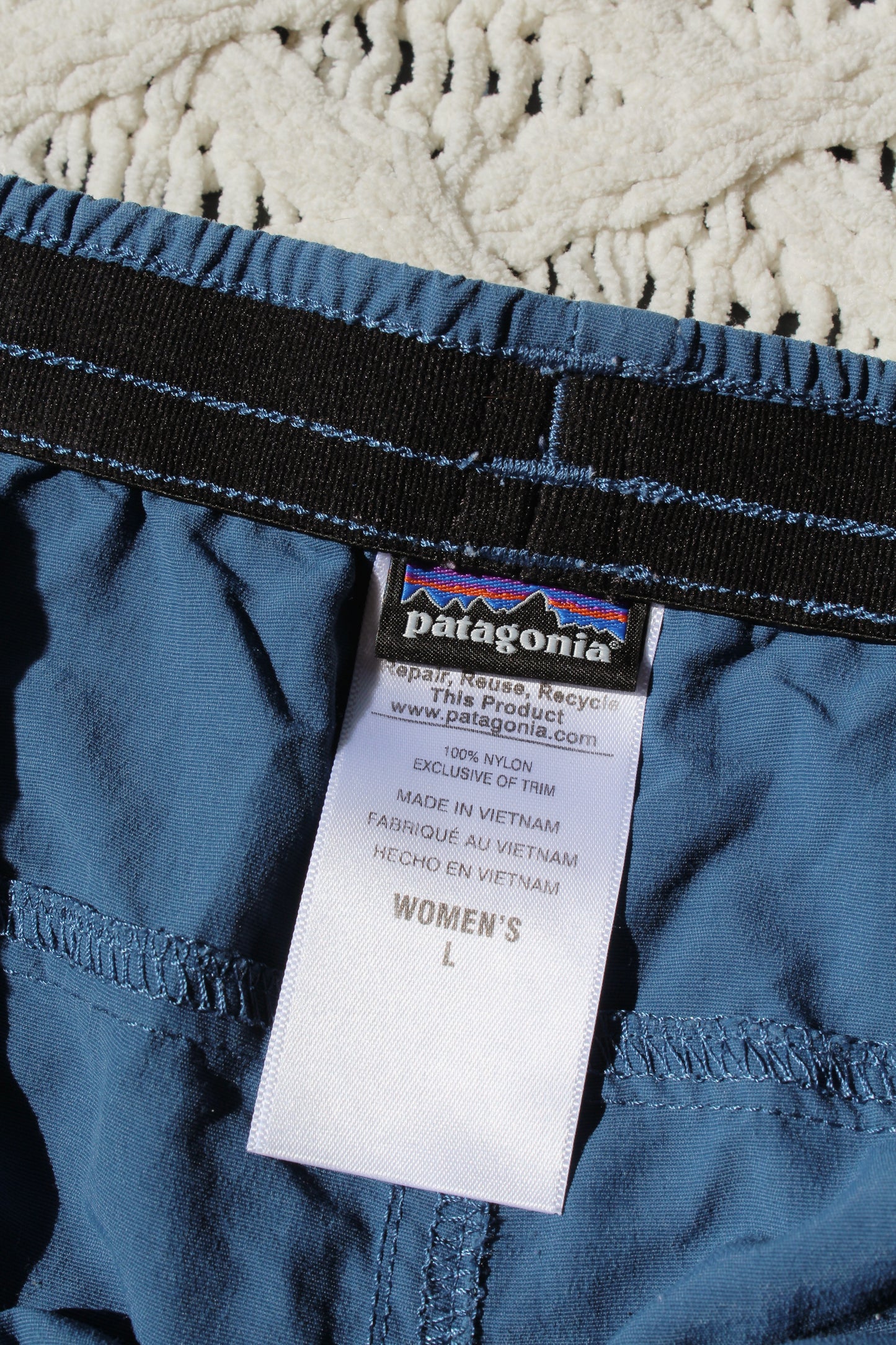 Patagonia Blue Baggies (L)