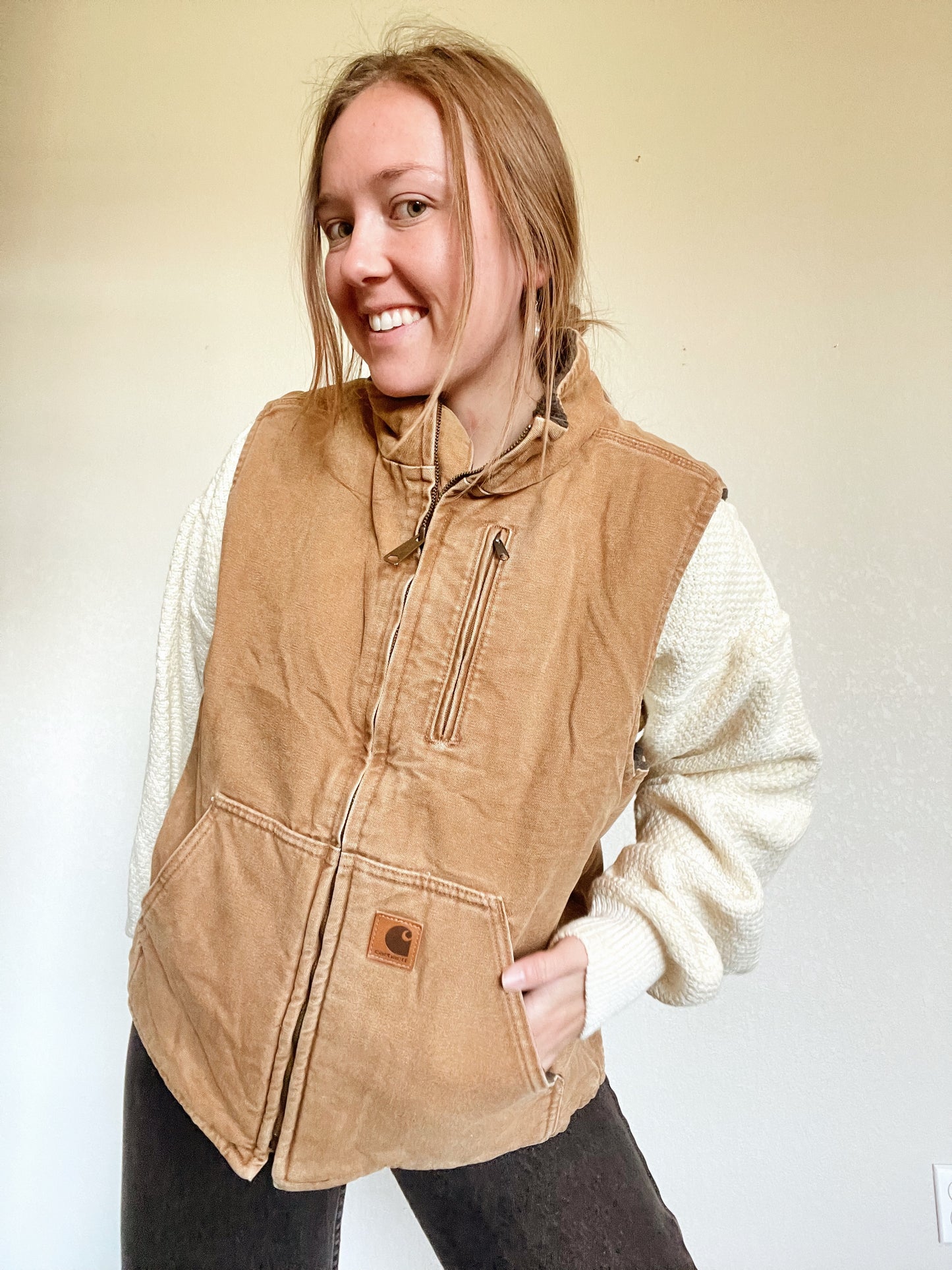 Carhartt Sherpa Lined Vest (L)