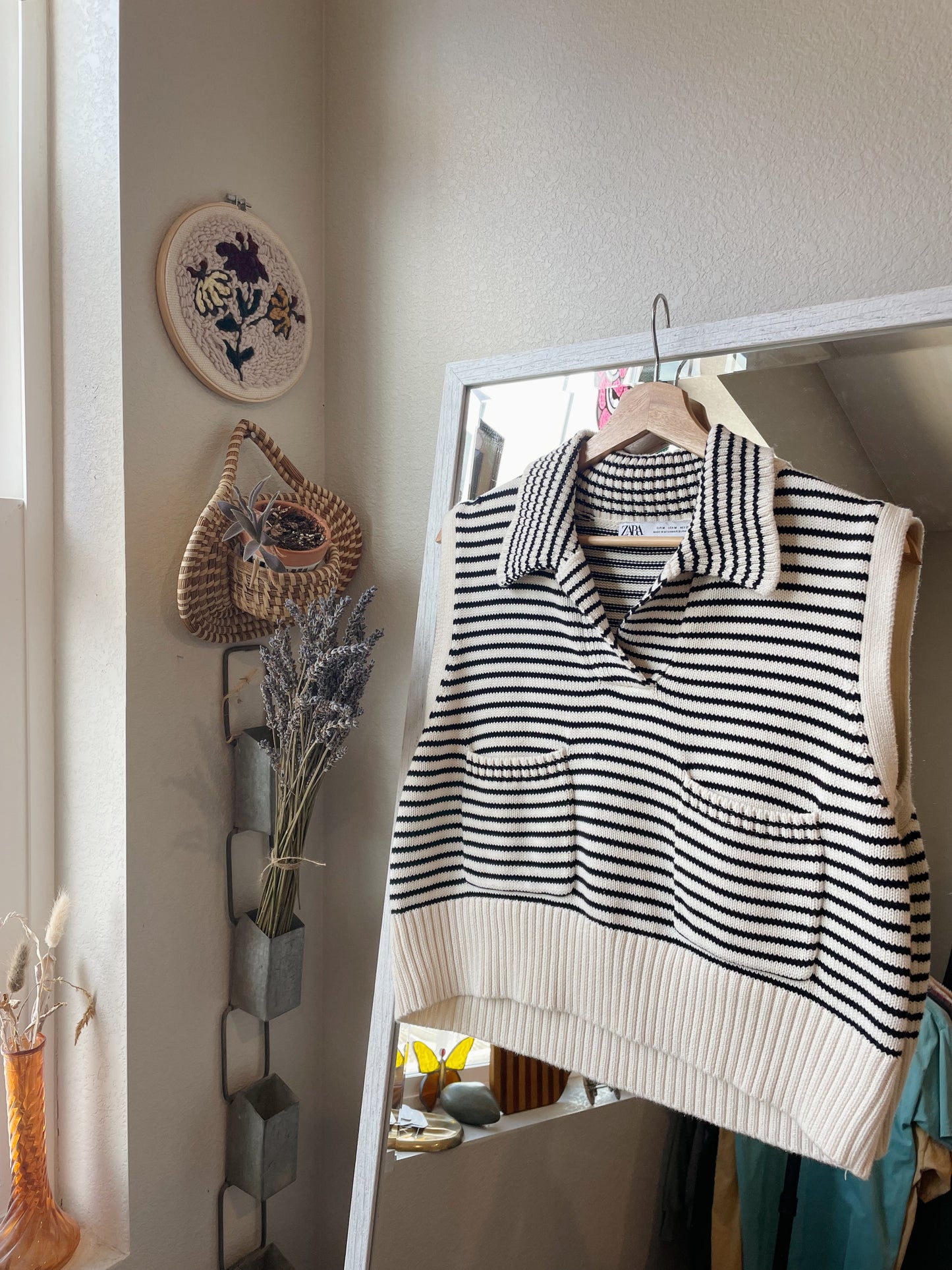 Zara Striped Vest (M)