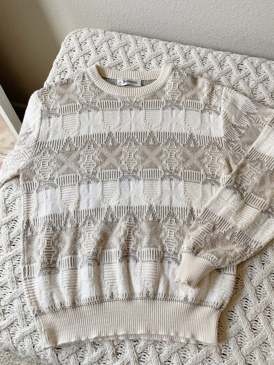 Vintage Light Colored Jantzen Sweater (M)