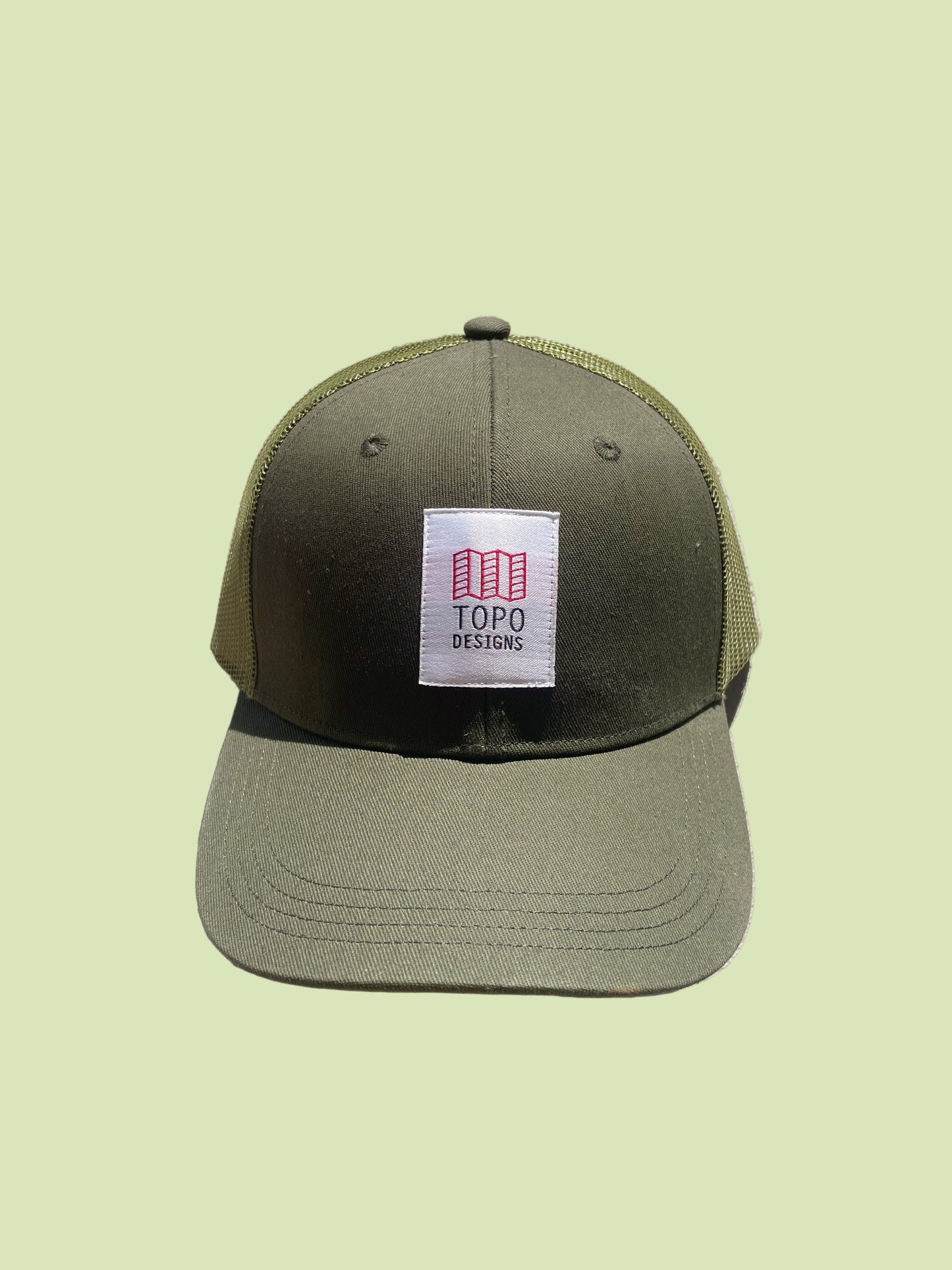 Topo Designs Green Trucker Hat - NEW