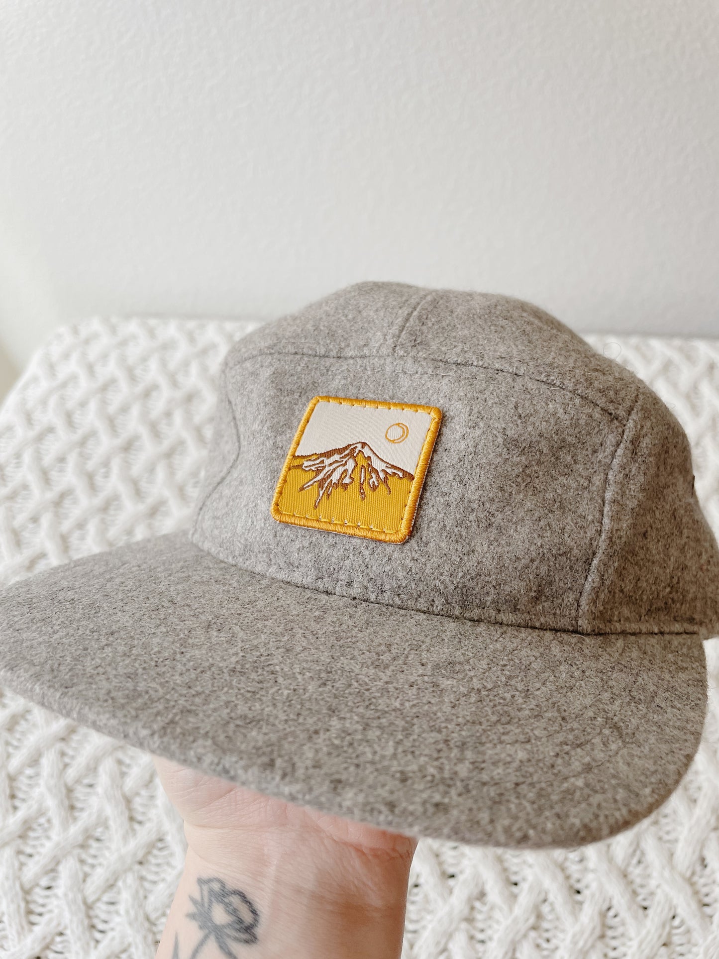 Wool 5-Panel Hat