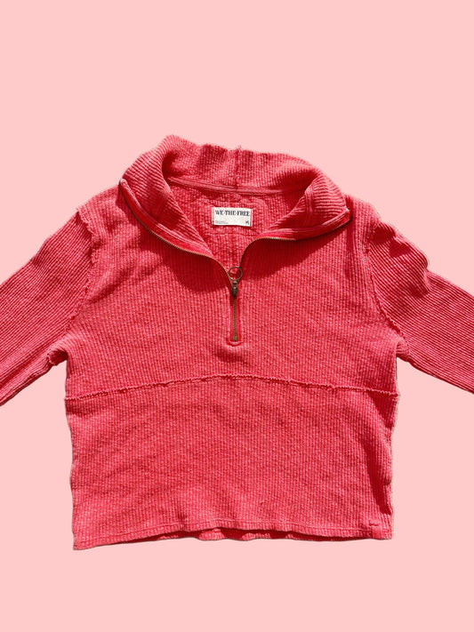 Free People Midnight 1/4 Zip (M)