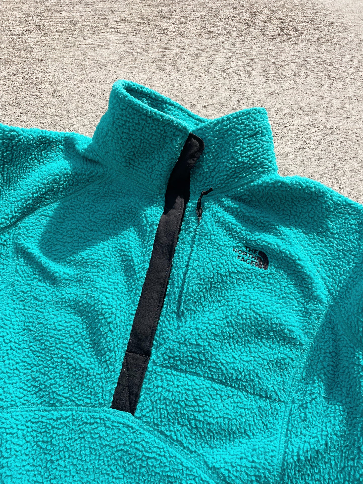 North Face Teal Fleece (Women's L/XL)