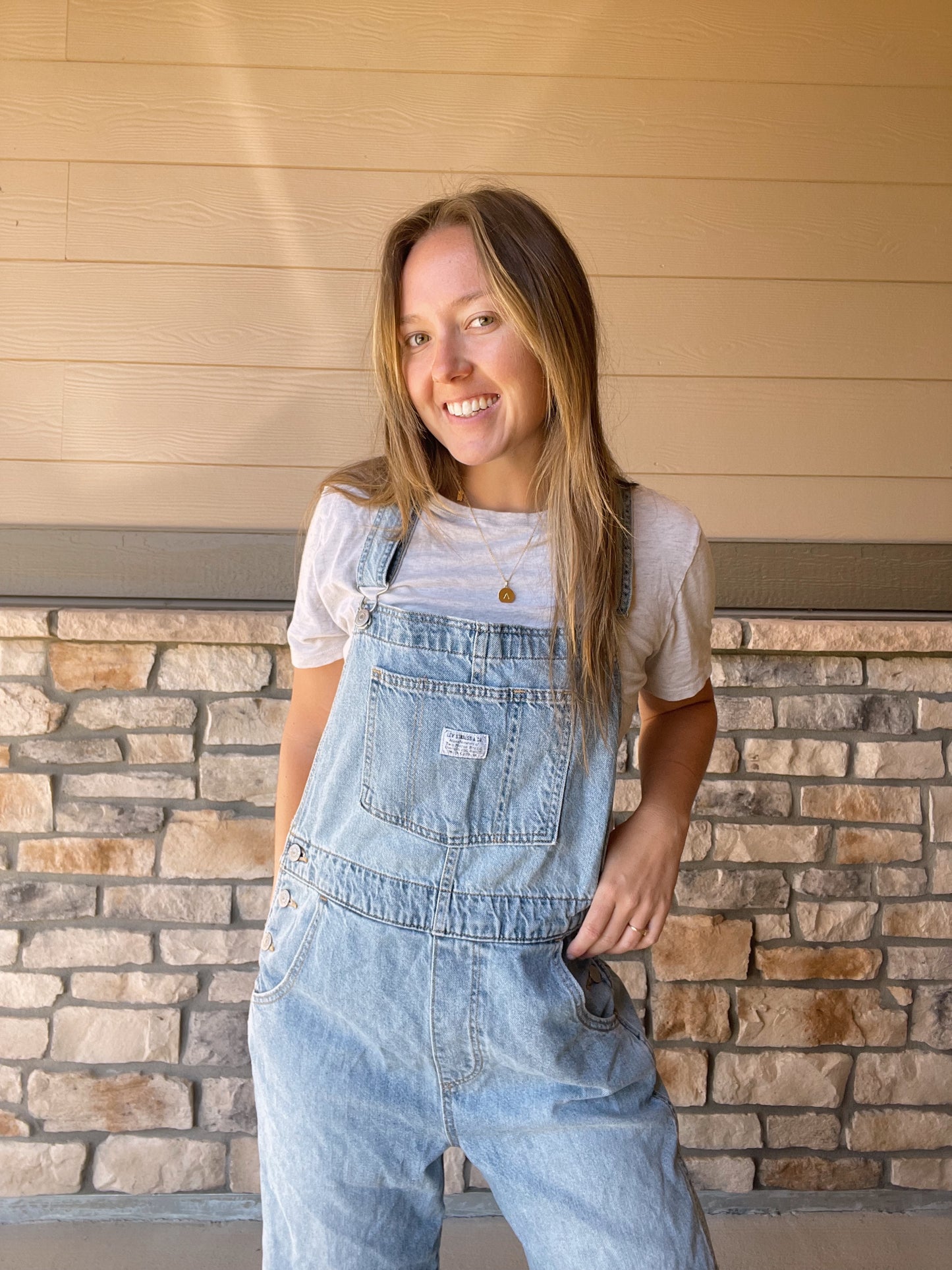 Levi's Denim Overalls (M)