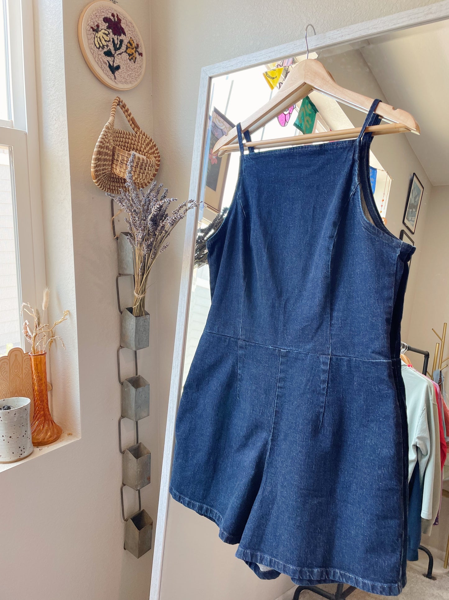 A&F Denim Romper - NEW (LT)