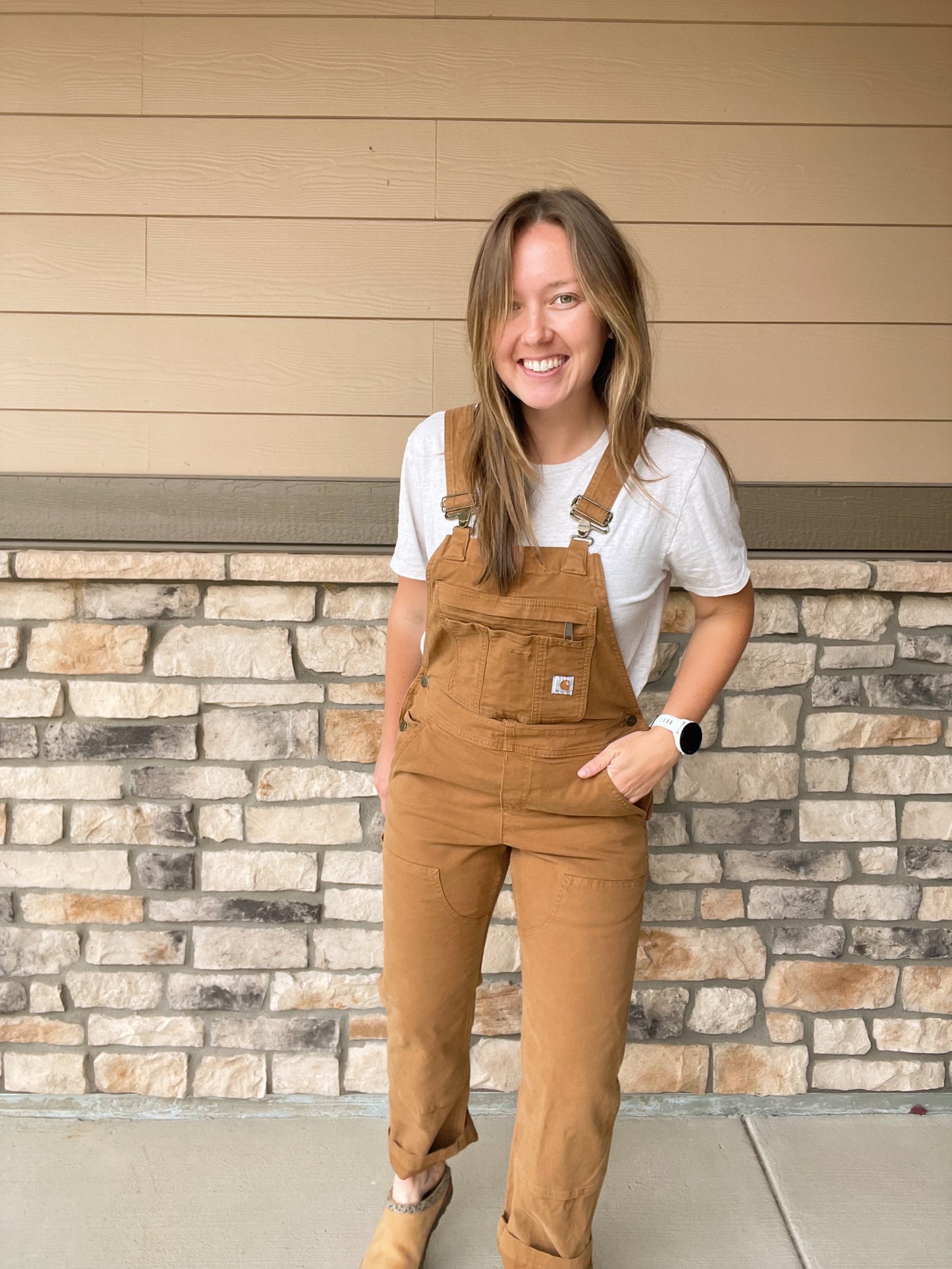 Carhartt Double Knee Overalls (Women's XS/S)