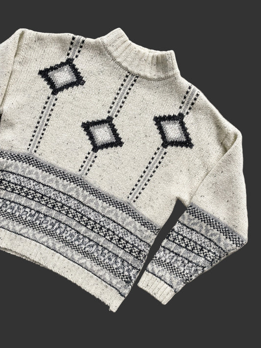 Vintage Sportables Wool Blend Sweater (L)