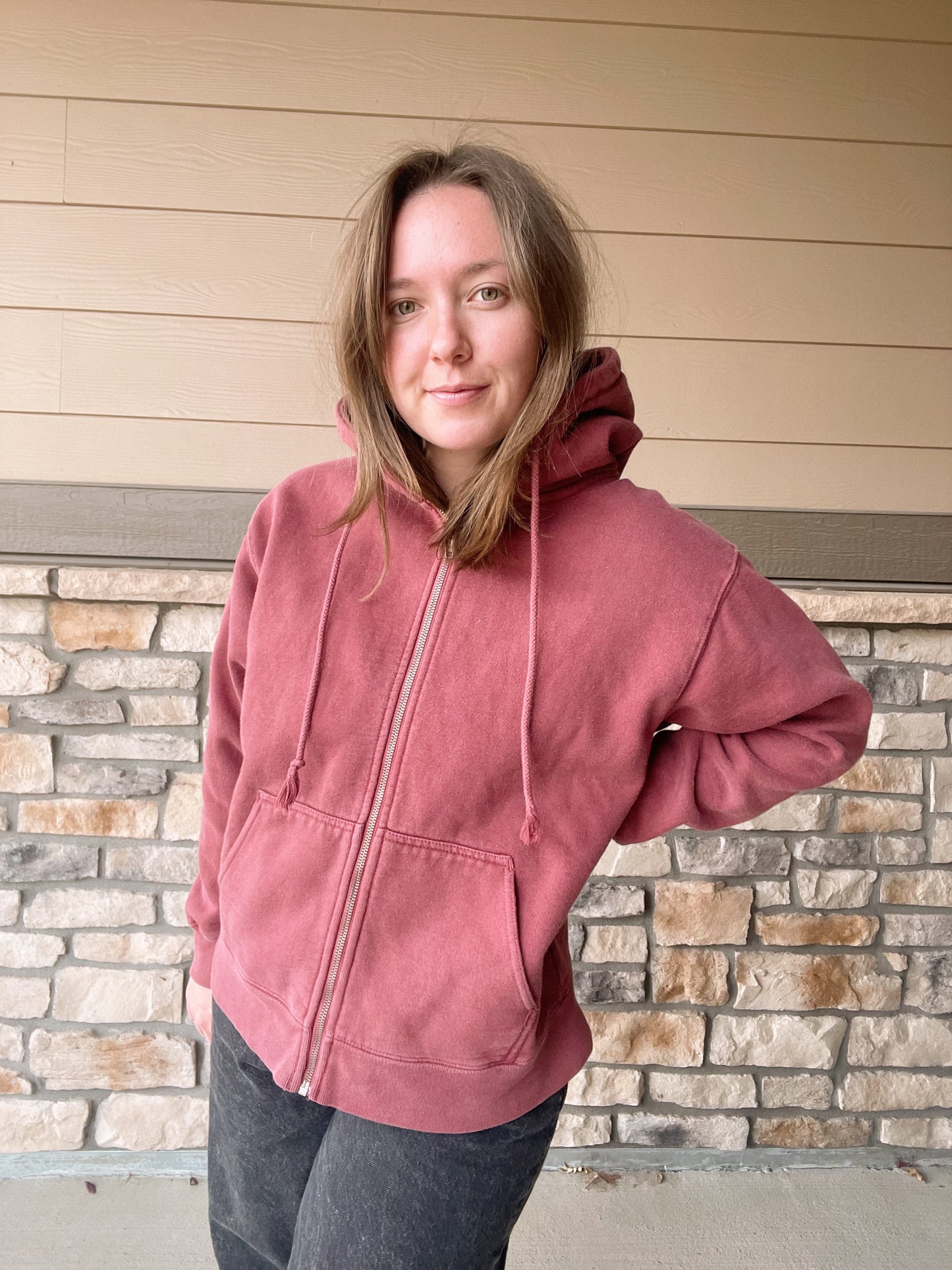 J. Galt Heavy Cotton Hoodie (M)