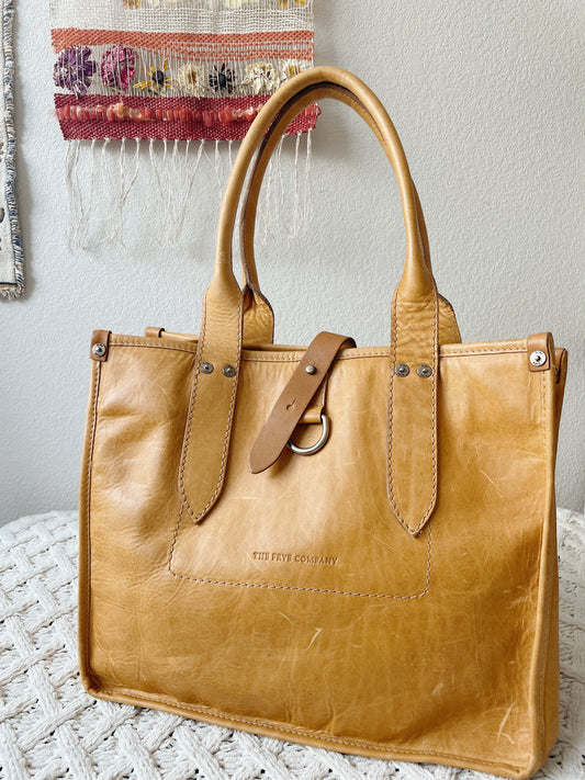 FRYE Leather Tote Bag - NEW