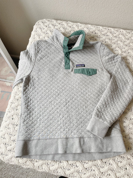 Patagonia Quilted Snap Pullover (M)