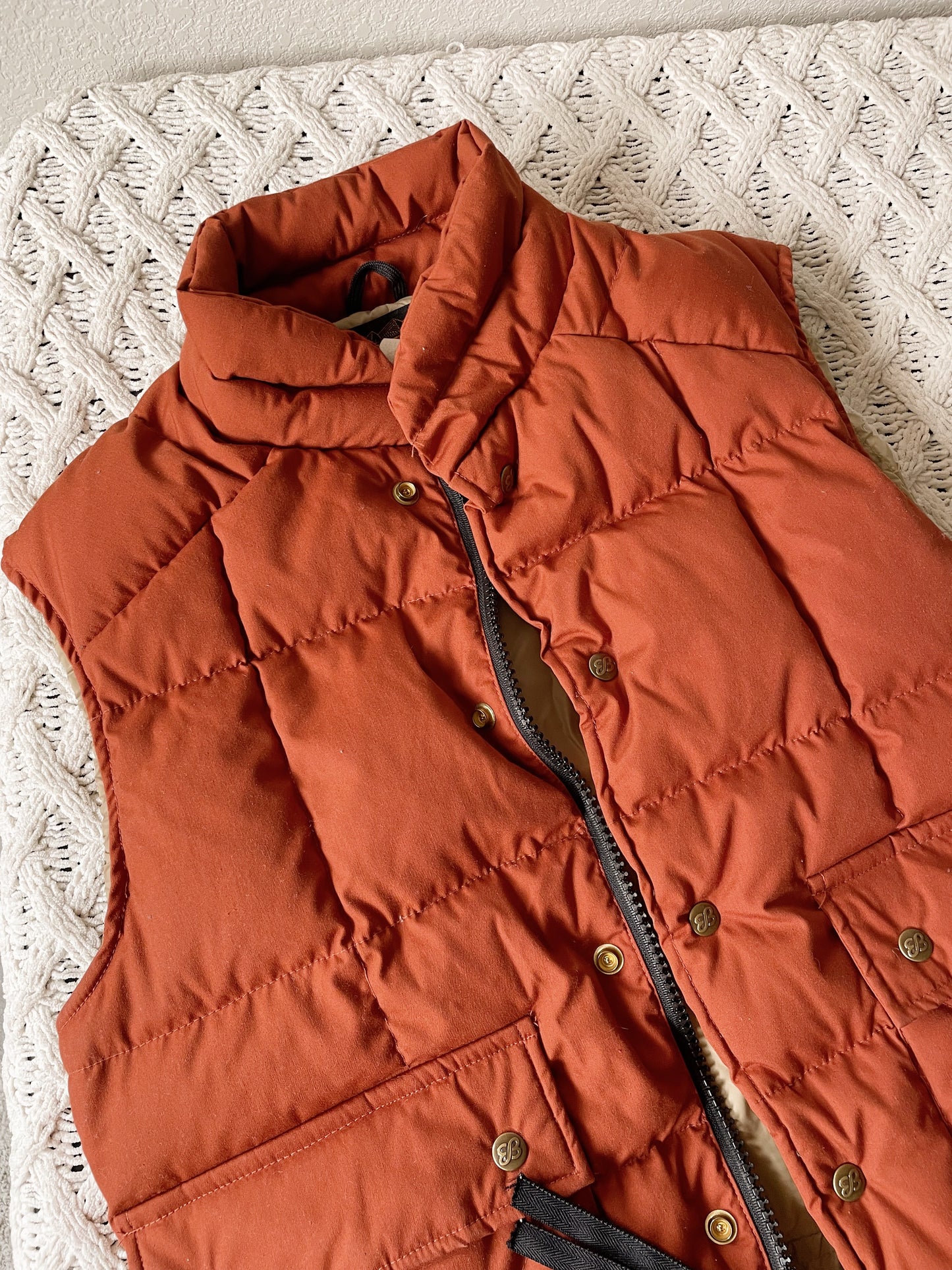 Vintage Eddie Bauer Down Puffer Vest (M)