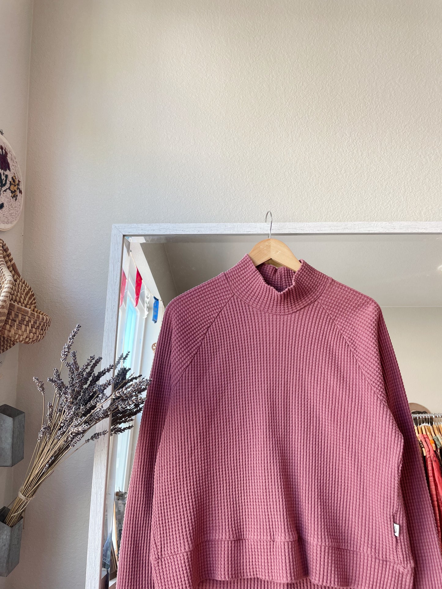 The North Face Waffle Knit Pullover (Women's M)