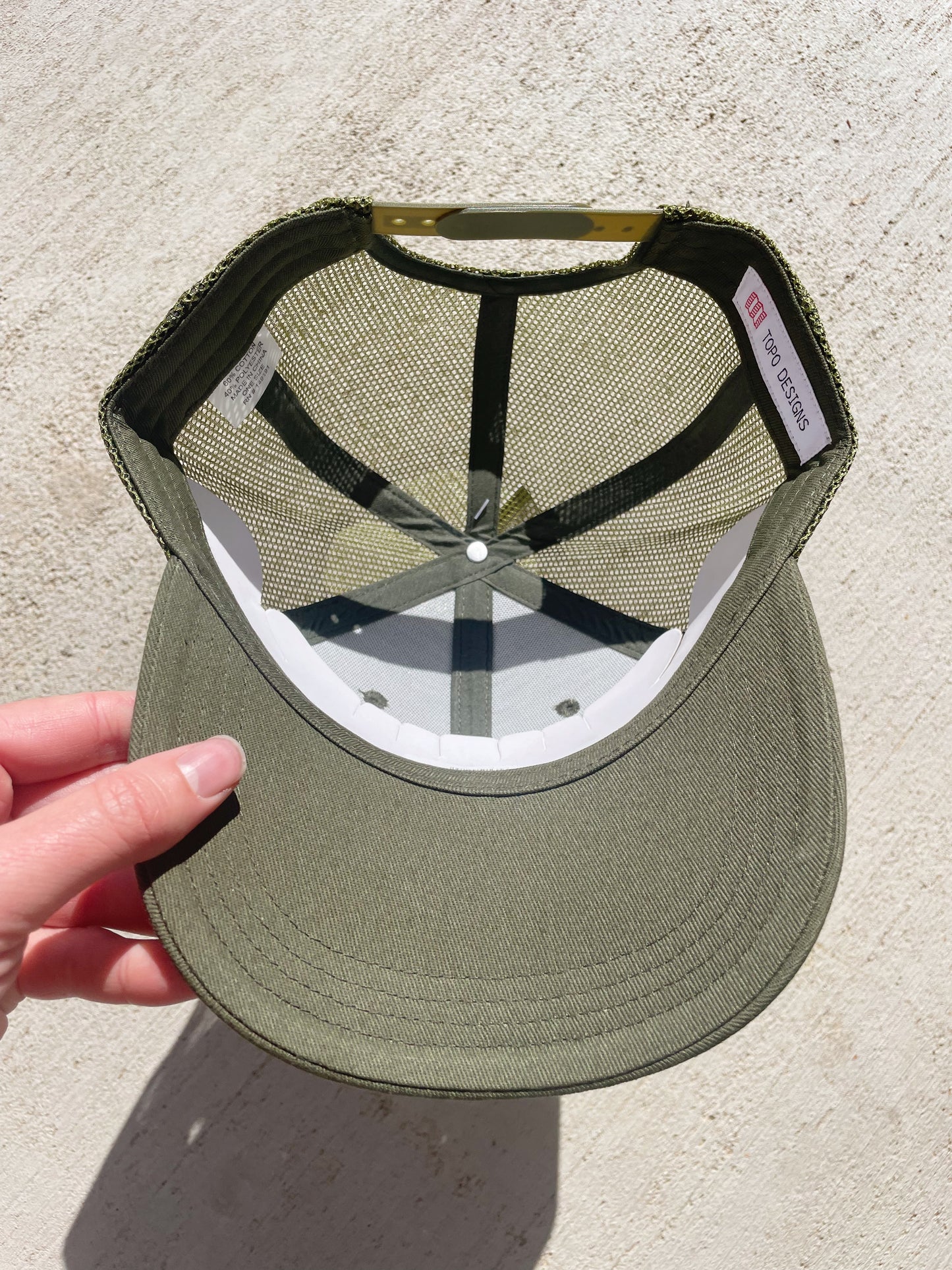 Topo Designs Green Trucker Hat - NEW