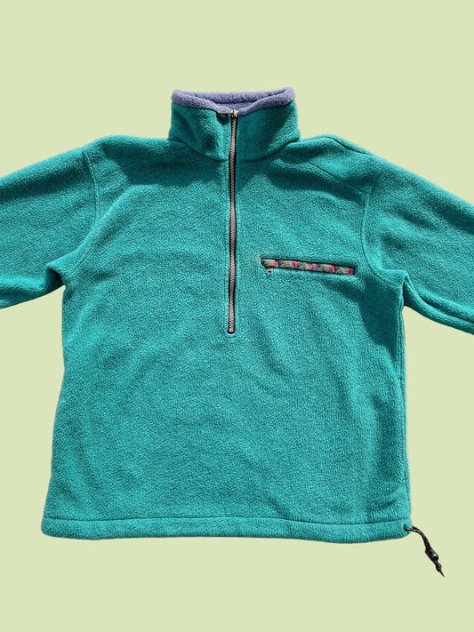 Vintage LL Bean 1/4 Zip Fleece (Women's M)