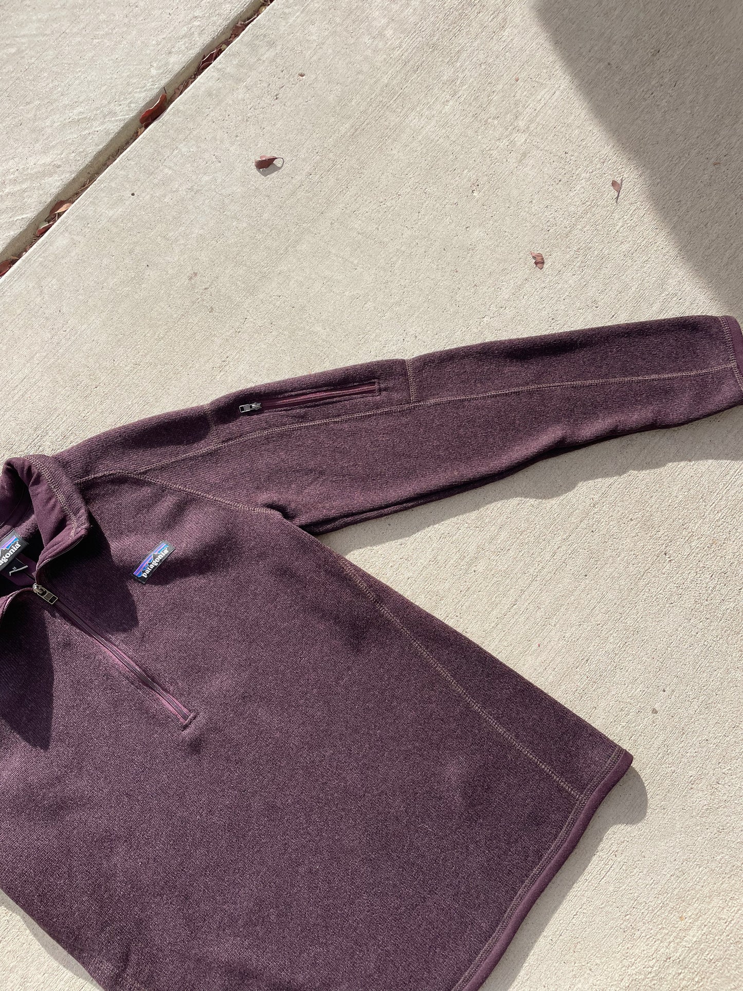 Patagonia Eggplant Fleece (Women's M)