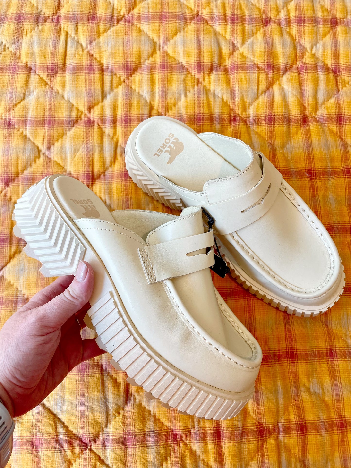 SOREL Ona Ave Loafer Cream - NEW (Women's 7)