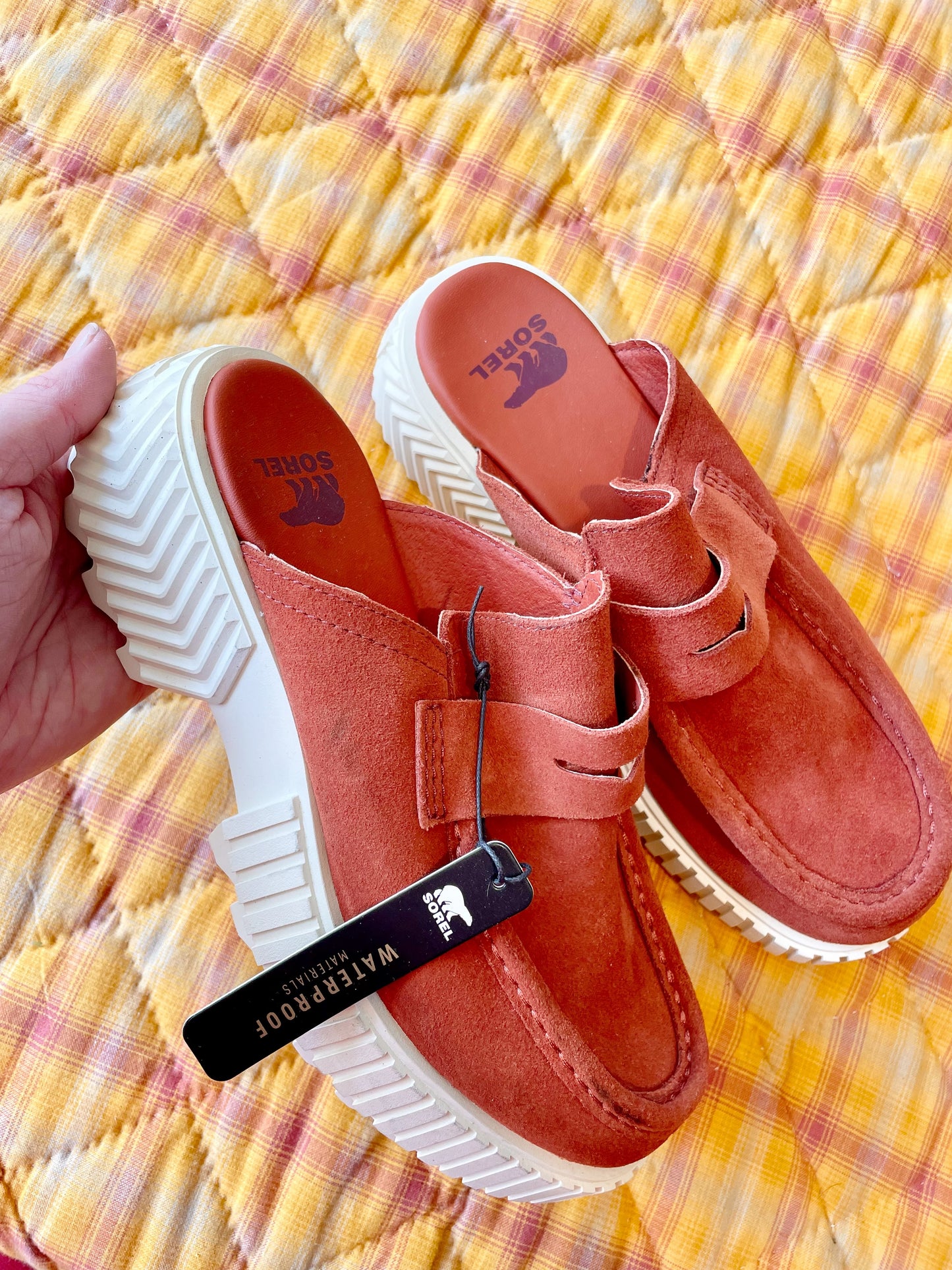 SOREL Ona Ave Loafer Burnt Orange - NEW (Women's 7)