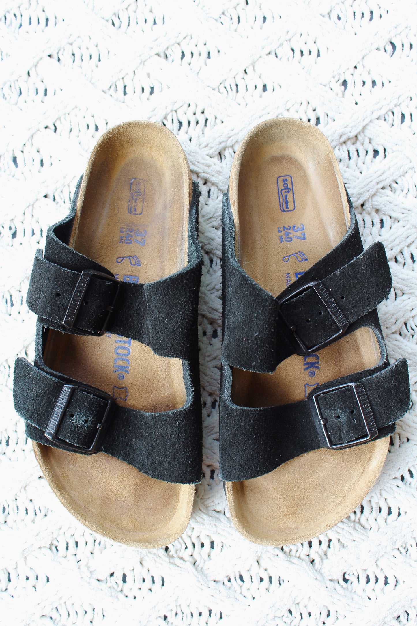 Birkenstock Black Sandals - NWOB (37/Women's 6/6.5)