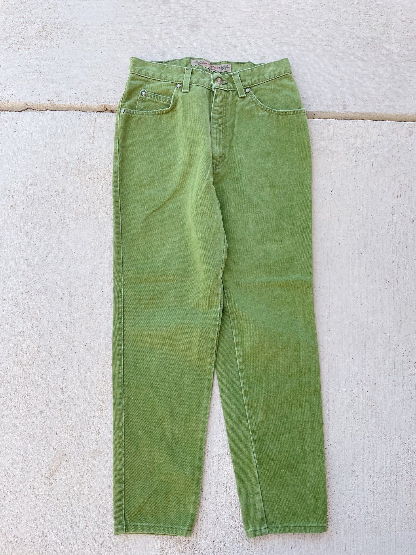 Vintage 1993 Levi's Green Jeans (28)