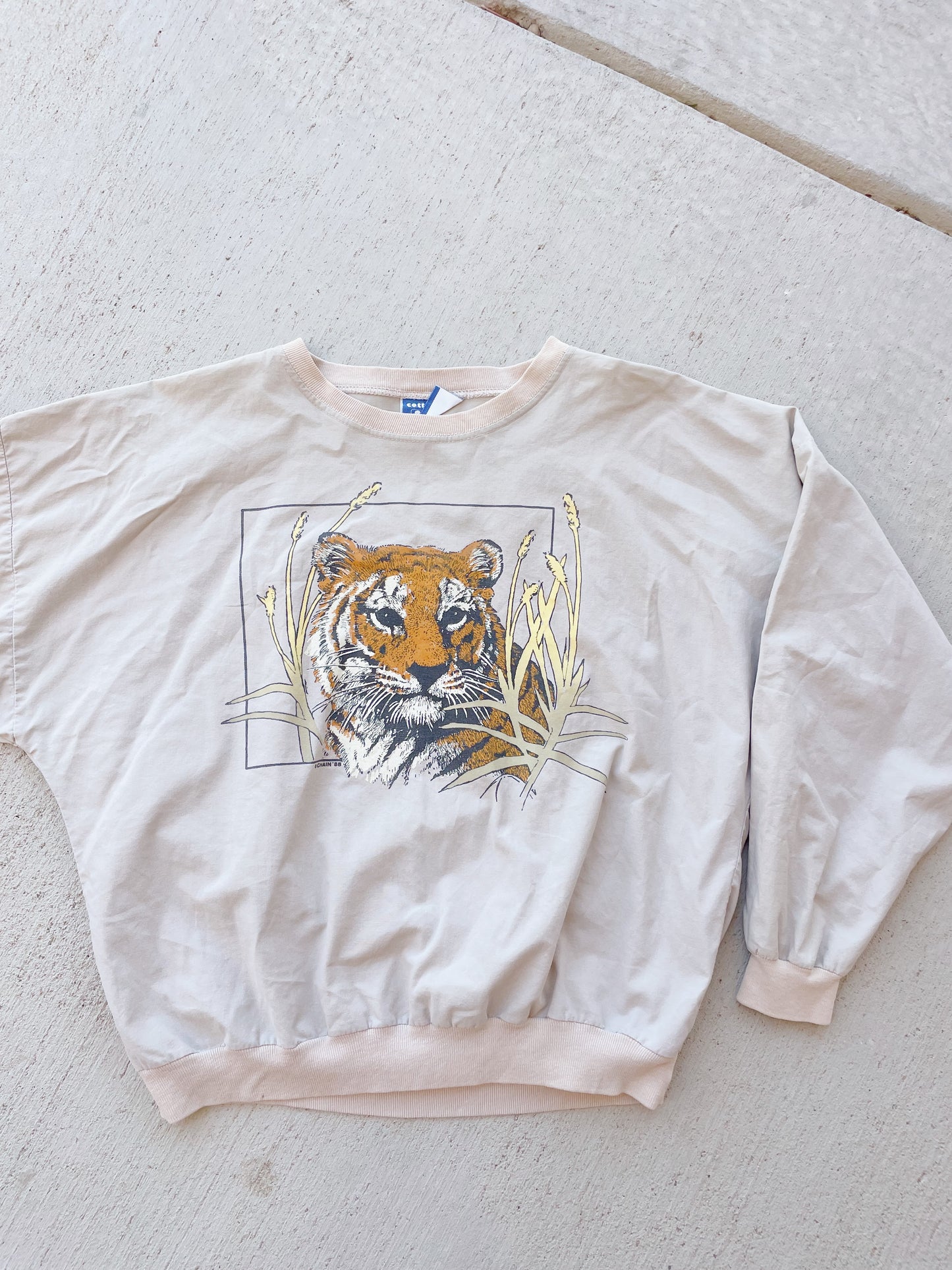 Vintage 1988 Tiger Crew (M)