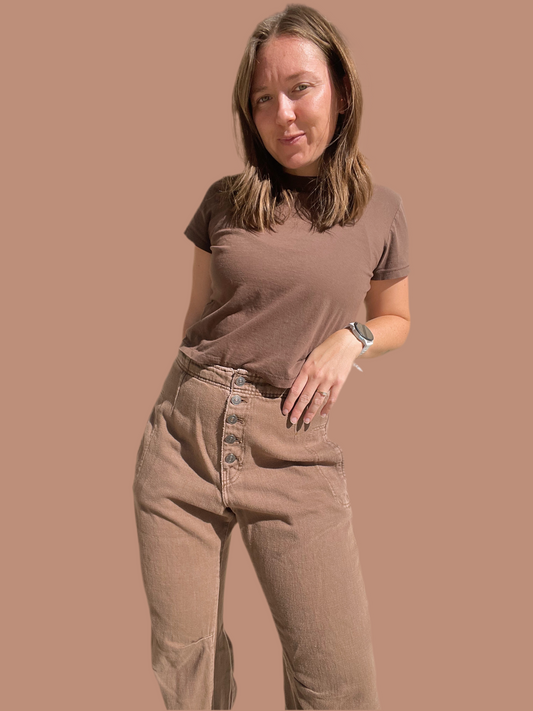 Free People Barrel Jeans (30)