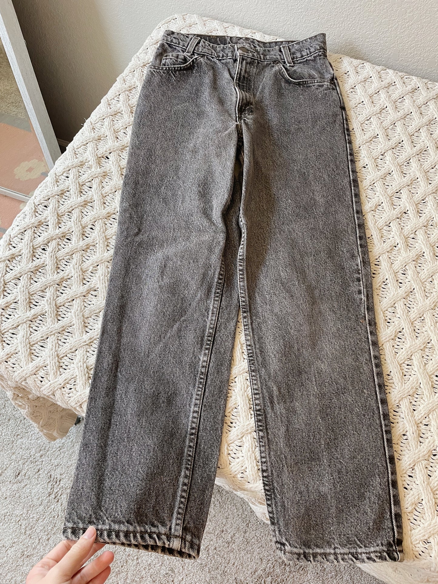 Vintage Orange Tab Levi 550 Jeans (26)