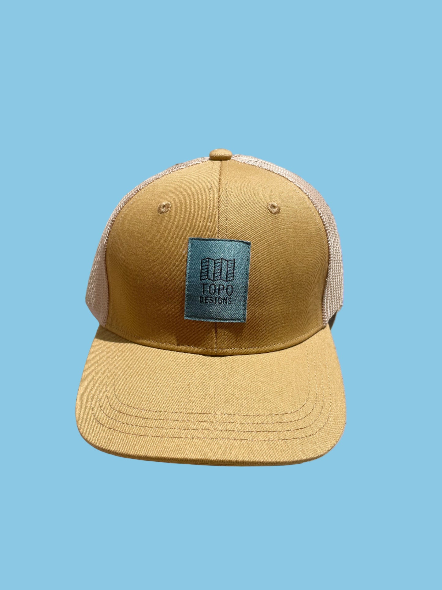 Topo Designs Tan Trucker Hat - NEW
