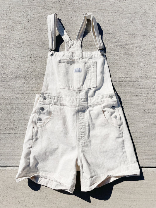 Levis Cream Shortalls (L)