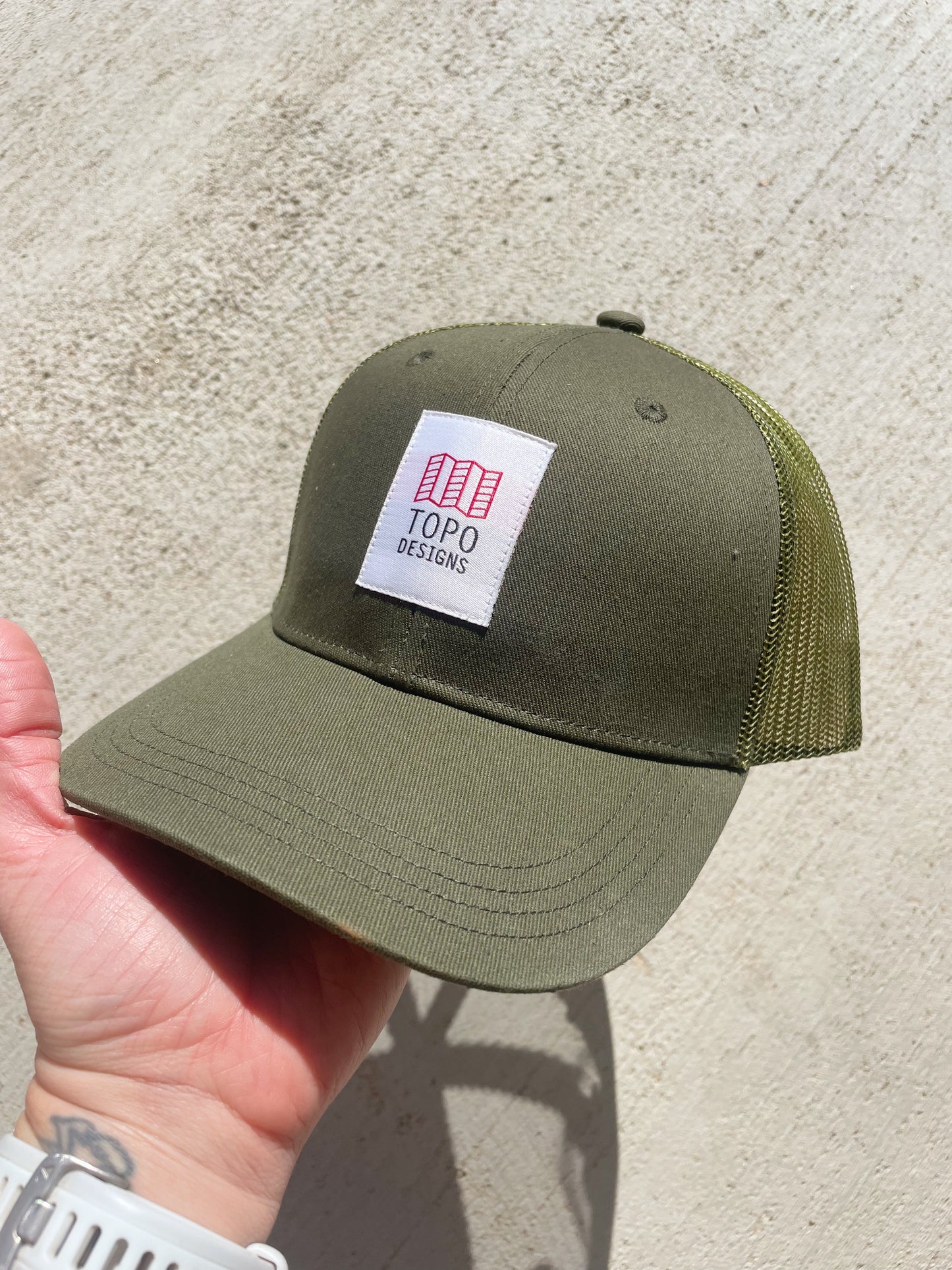 Topo Designs Green Trucker Hat - NEW