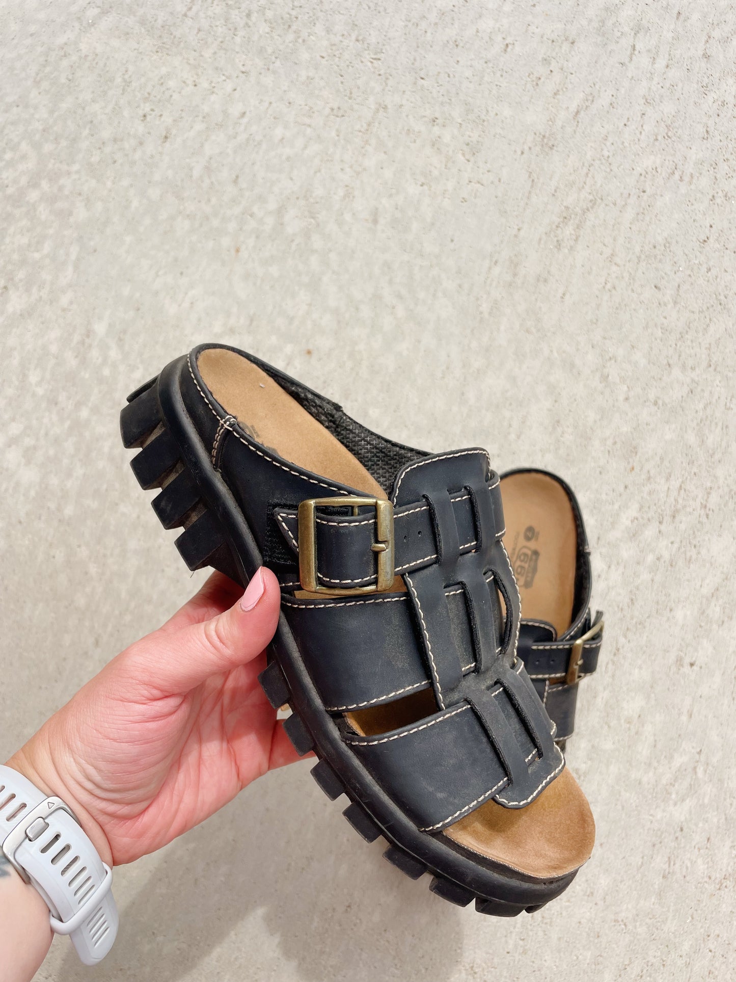 Y2K Route 66 Sandals (Women's 7)