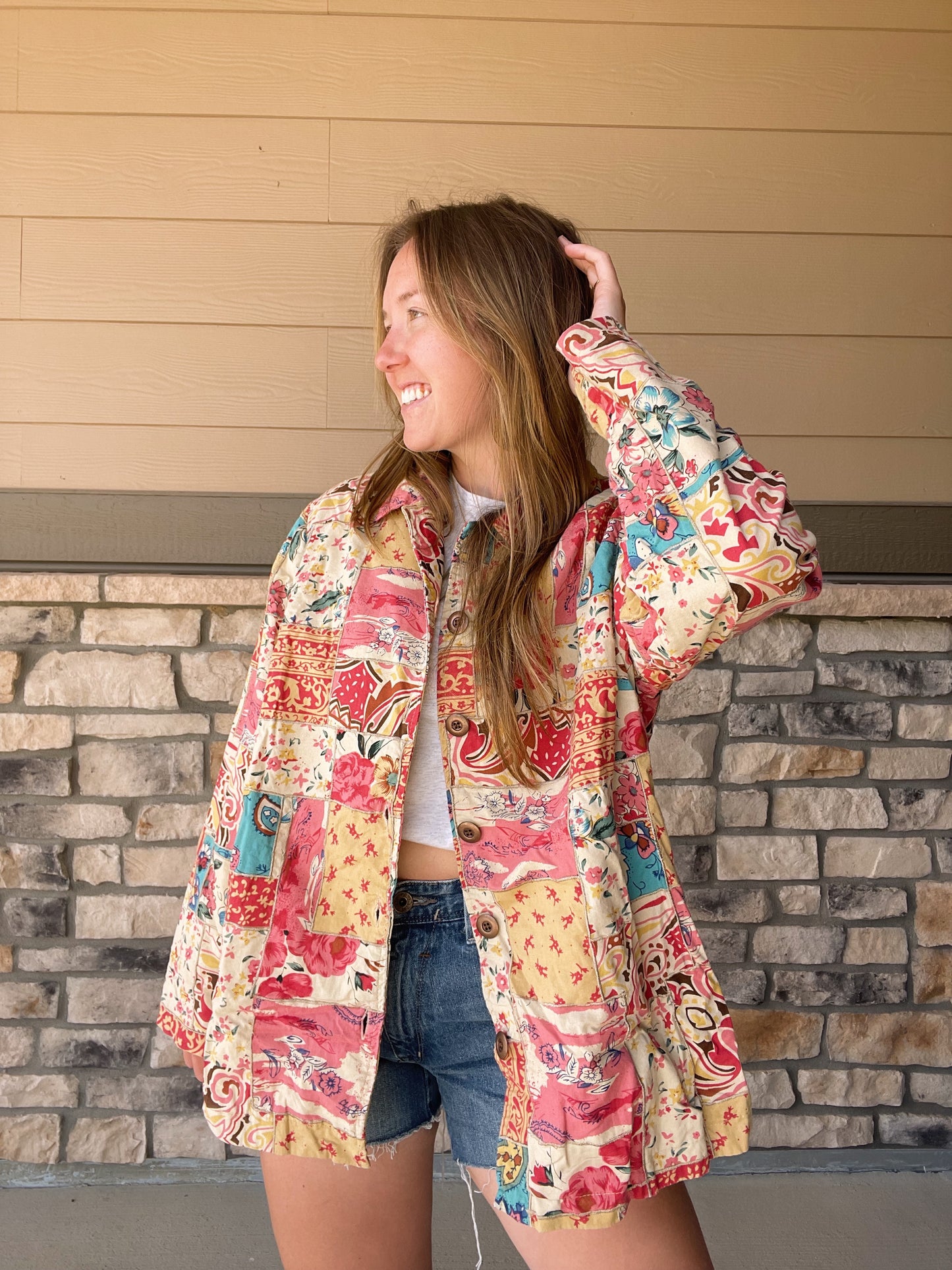 Patchwork Jacket (L)