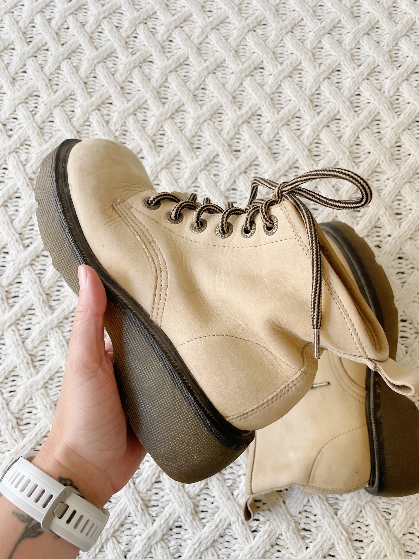 Vintage Arizona Leather Boots (Women's 7)