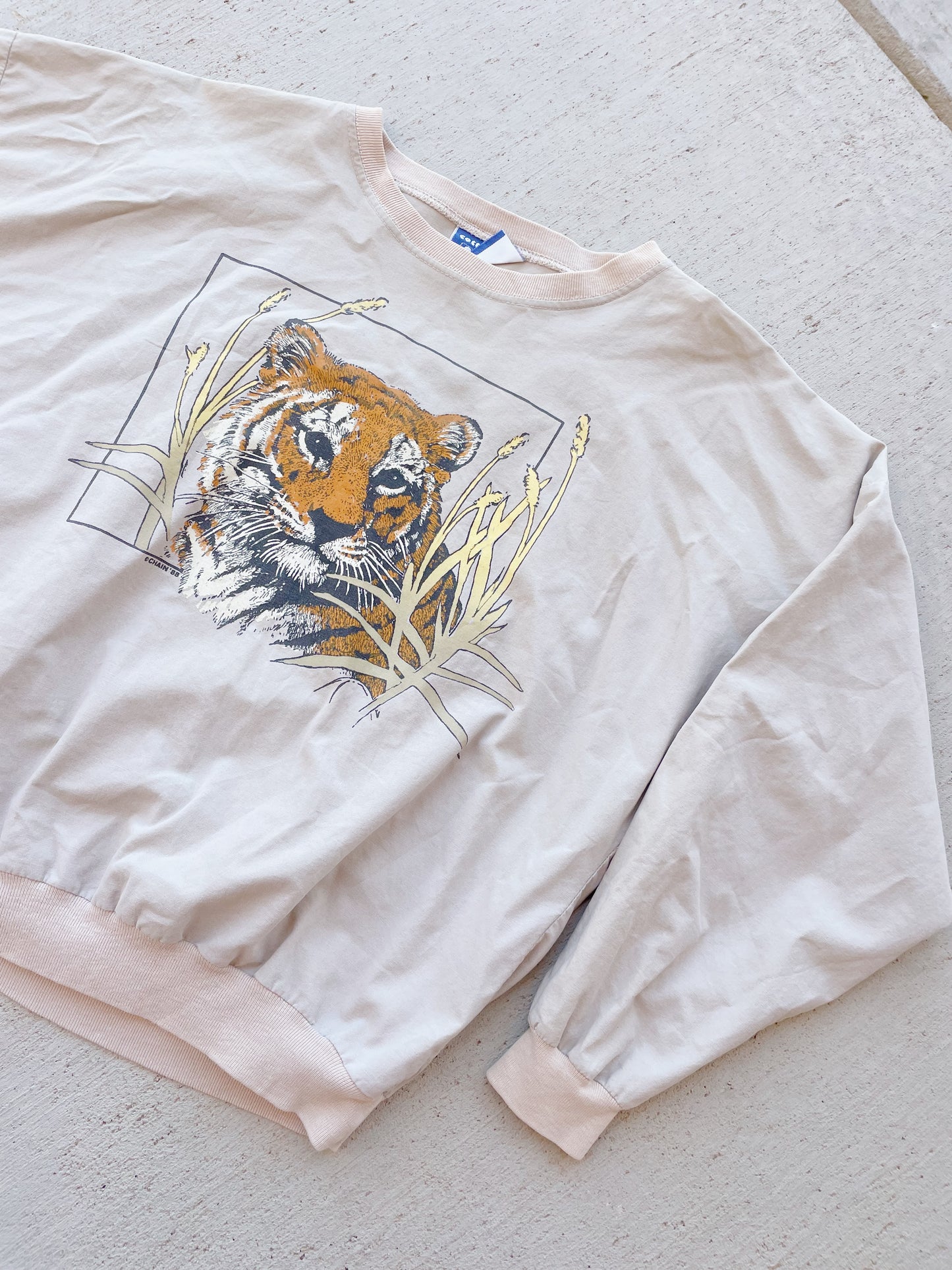 Vintage 1988 Tiger Crew (M)