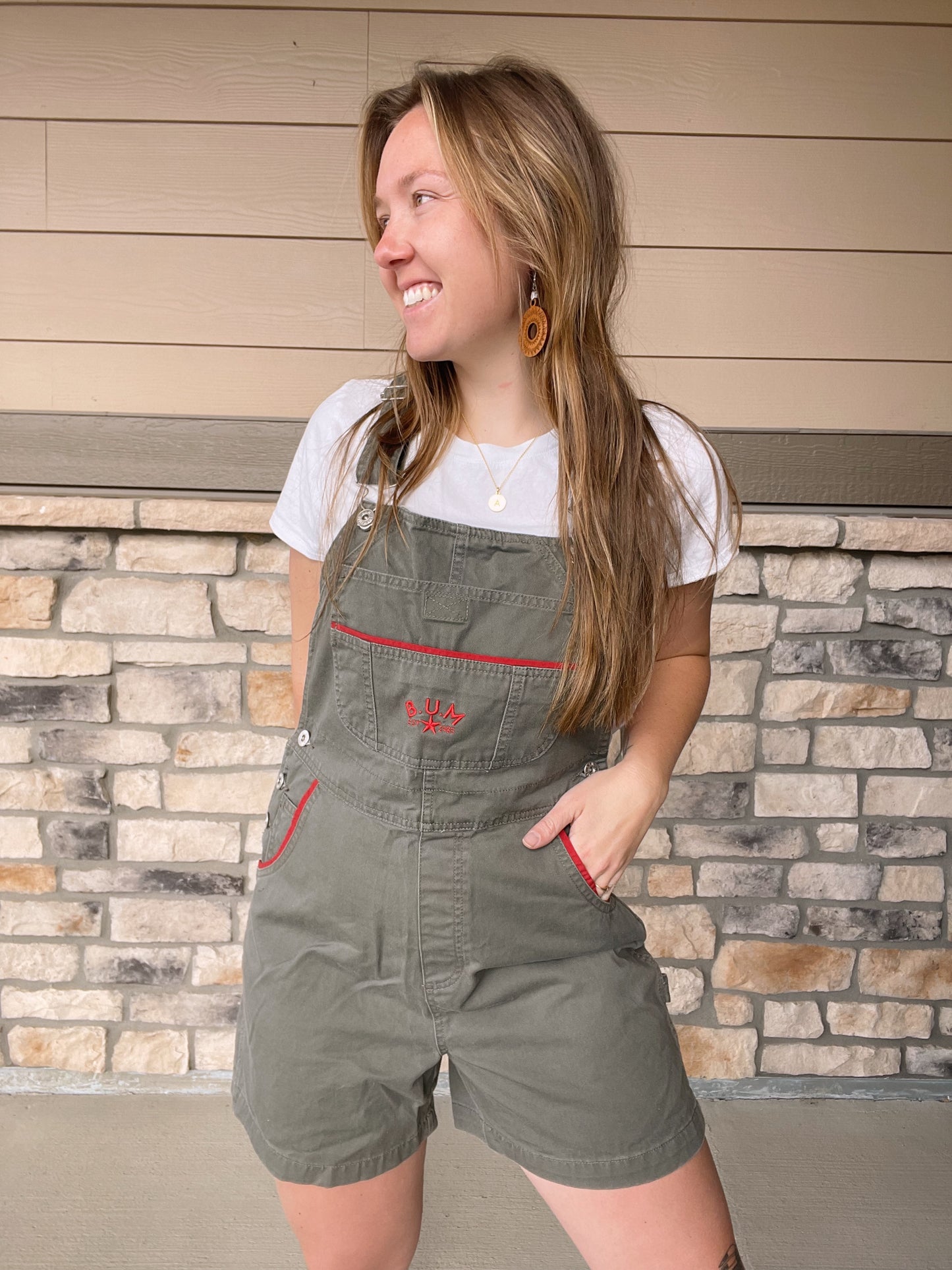 Vintage B.U.M. Shortalls (M)