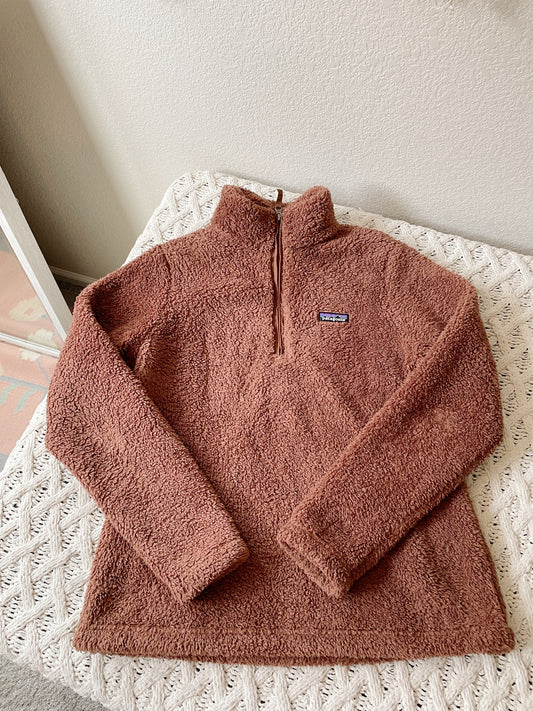 Patagonia Los Gatos Brown Fleece (Women's L)