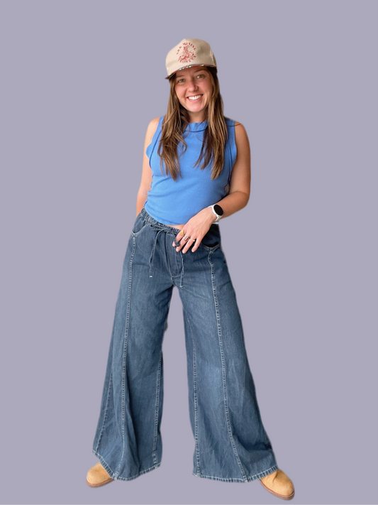 Free People Palazzo Pants (S)