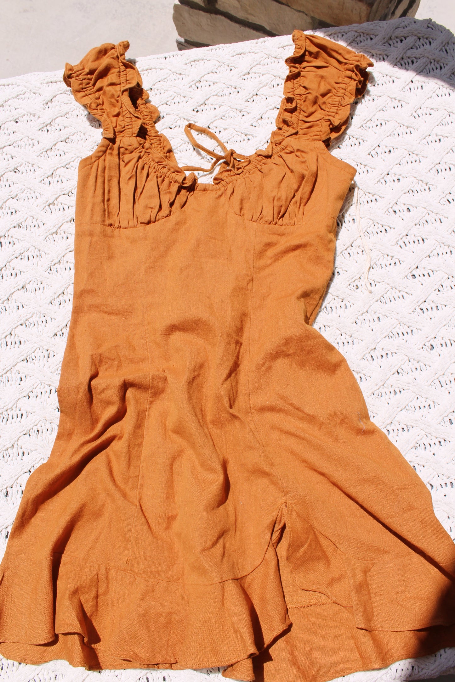 Free People Like a Lady Terra Cotta Dress - NEW (XS)